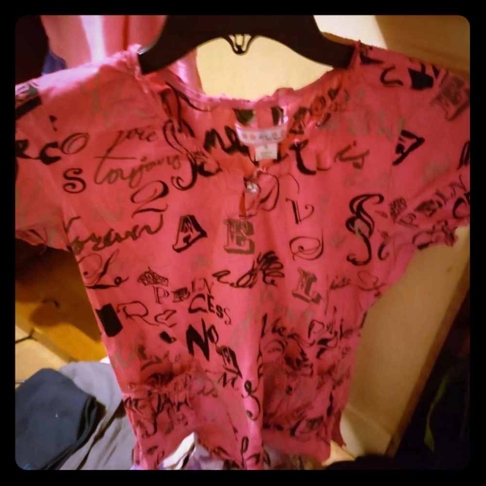 Koi scrub top